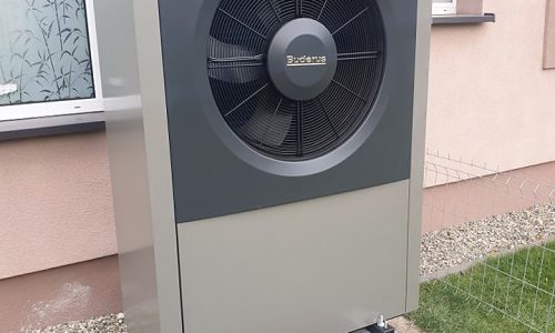 Pompa ciepła Buderus o mocy 11 kW, Kozłówek
