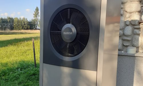 Pompa ciepła firmy Buderus o mocy 14kW, Szaflary